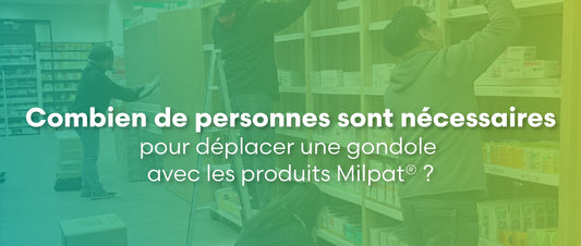 Combien de personnes pour déplacer une gondole ?