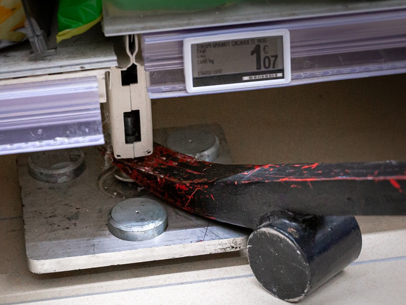 Platine standard Milpat - Pour déplacer vos gondoles de magasin