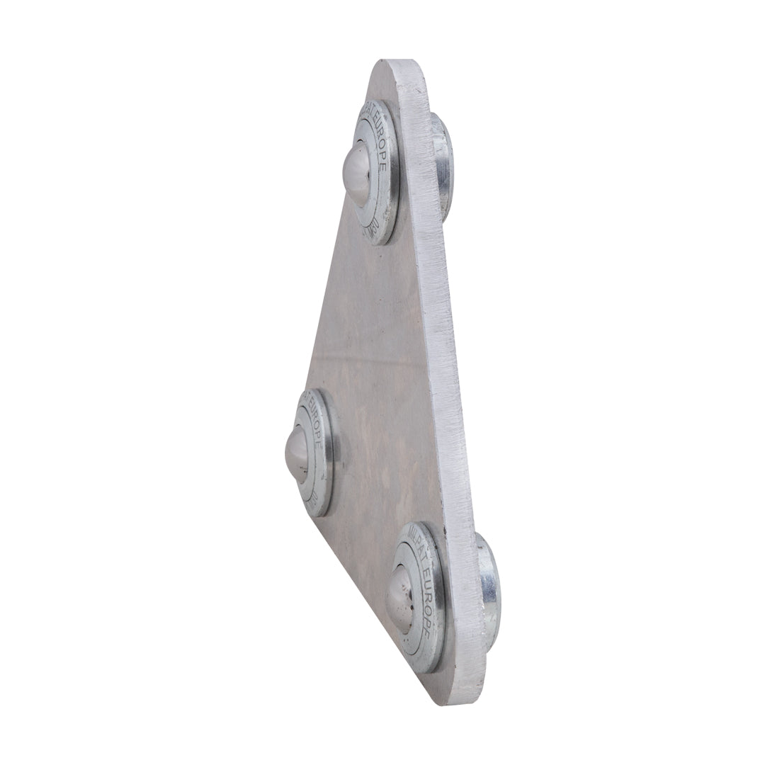Platines pour déplacer des gondoles
