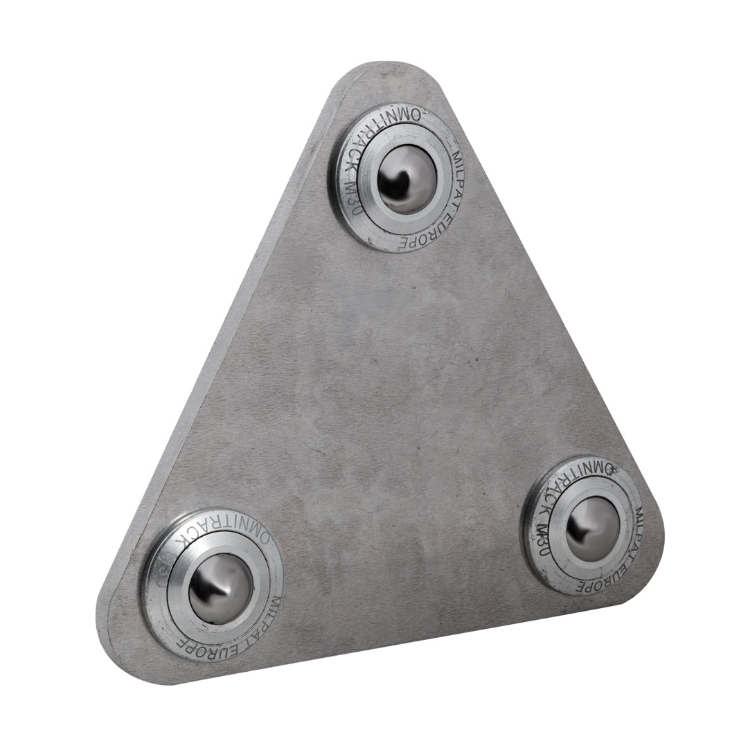 Platines pour déplacer des gondoles