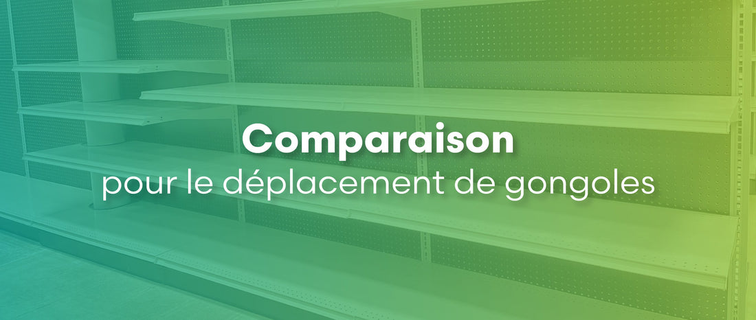 Milpat® vs Fourmi® Distribution : Comparaison pour le déplacement de gondoles
